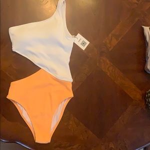 One piece bathing suit